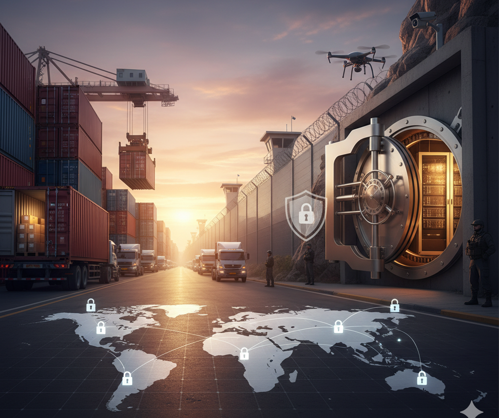 Secure logistics and vaulting